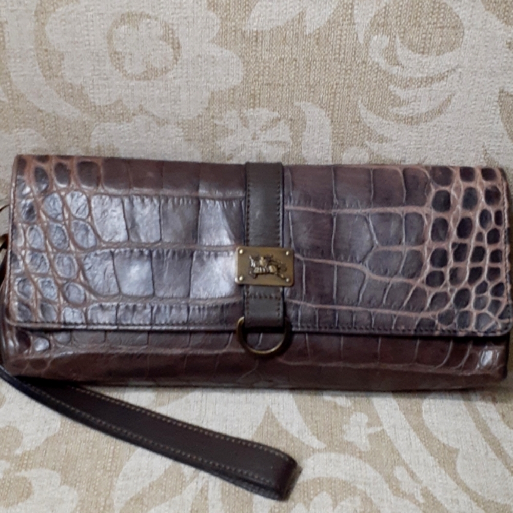 BURBERRY AUTHENTIC RARE CLUTCH VINTAGE